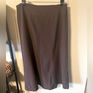 Worthington Stretch brown skirt, size 14